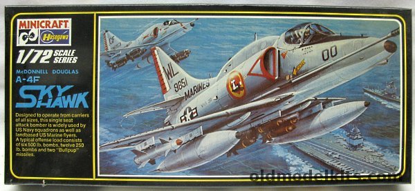 Hasegawa 1/72 McDonnell Douglas A-4F Skyhawk - VMA-311 or VA-212 USS Hancock, 048 plastic model kit